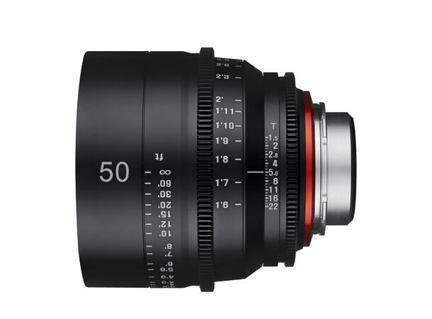 Samyang Xeen 50mm T1.5 Cine Canon Normal videoobjektiv